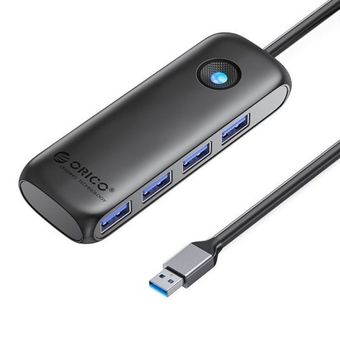 هاب 4 پورت USB3.0 اوریکو مدل ORICO PDD4A-U3 طول 15 سانتیمتر