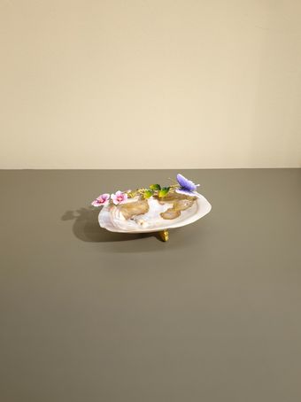 صدف پایه حلزونی برنجی | مدل 3