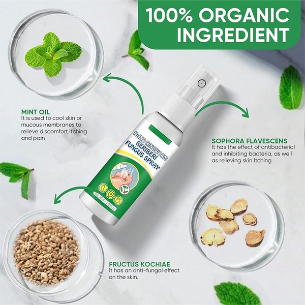 اسپری گیاهی ضدبو و درمان زخم پا حجم 30 میلی لیتر