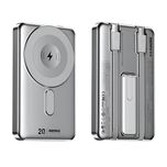 پاوربانک ریمکس مدل CX-2 ظرفیت 10000 میلیآمپر- قابلیت مگسیف وایرلس