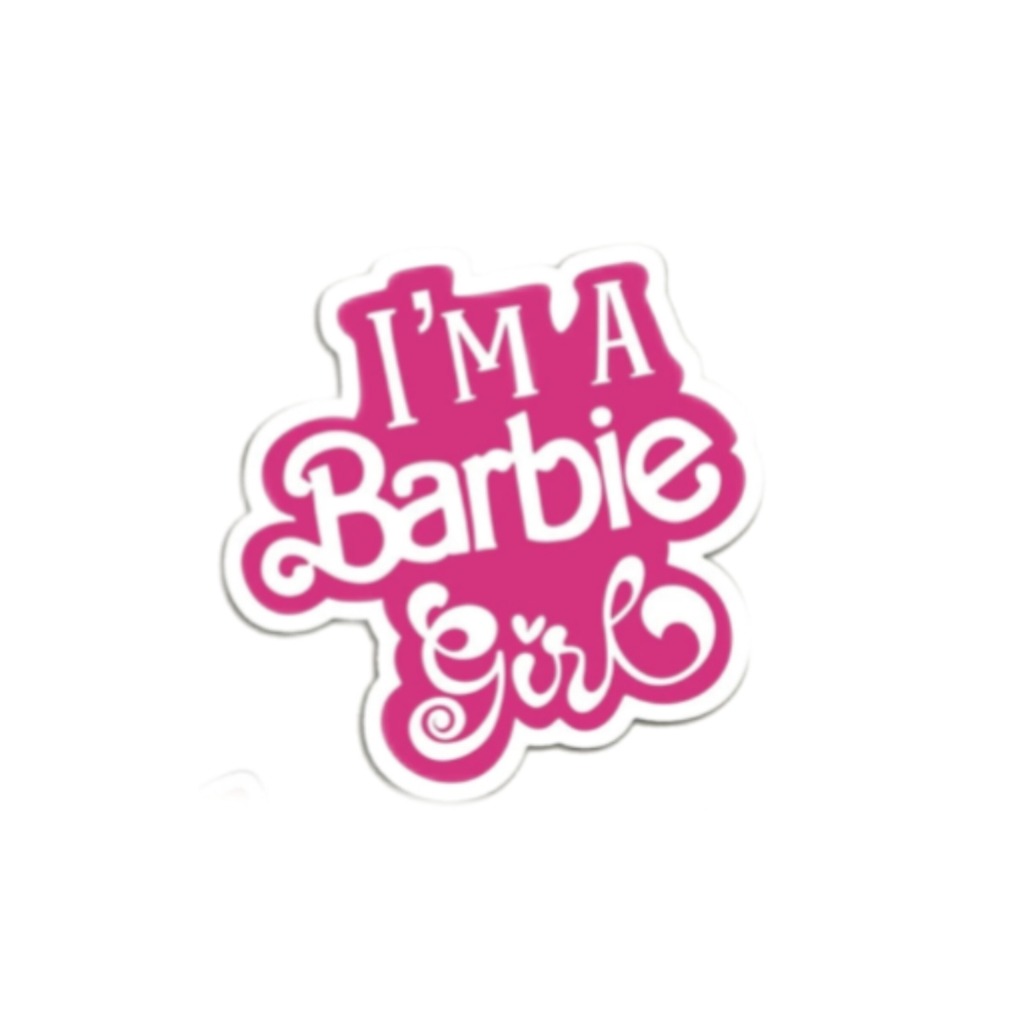 استیکر باربی مدل im barbie