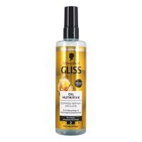 اسپری مراقبت مو آبرسان اویل نوتریتیو گلیس Oil Nutririve Hydrating Hair Spray GLISS