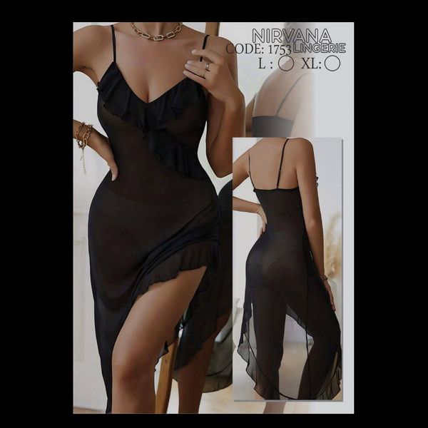 لباس خواب بلند جذاب  کد : 1753