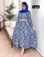 پیراهن فلور آذین کد 1501