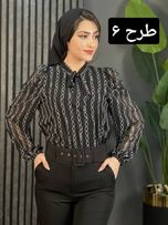 شومیز آستین پف کد 1738
