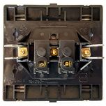 پریز صنایع آسیا الکتریک مدل کریستال BLK-GLD