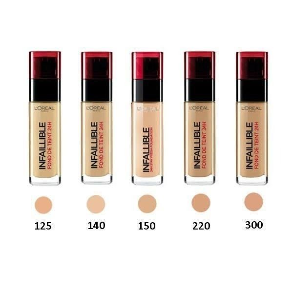 کرم پودر طبیعی 32 ساعته لورئال اینفالیبل فرش ویر | L’Oréal Infallible 32H Fresh Wear Foundation