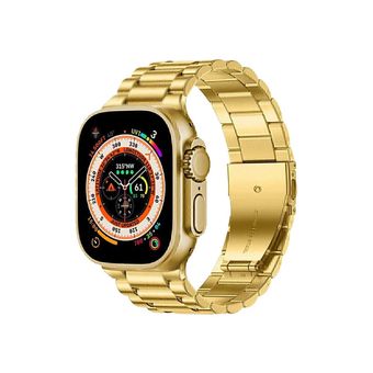 ساعت هوشمند طلایی مدل hk9 ultra golden edition