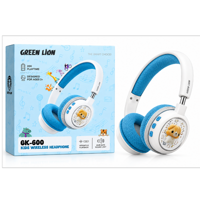 هدفون گرین لاین GK-600 | هدفون بی‌سیم کودک با بلوتوث 5.4