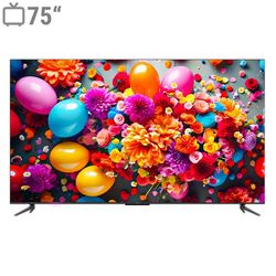 تلویزیون 75 اینچ تی سی ال کیو ال ای دی هوشمند مدل 75C645