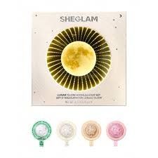 ست هدیه زنانه هایلایتر لونر گلو شیگلم/Giftset Lunar Glow Highlighter Women Sheglam
