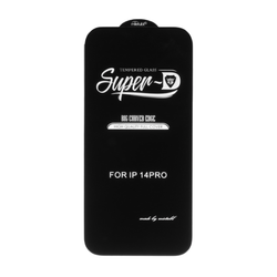 محافظ صفحه نمایش شیشه ای Apple iphone 16 / iPhone 15 / iPhone 14 Pro - Full Cover Super D Mietubl