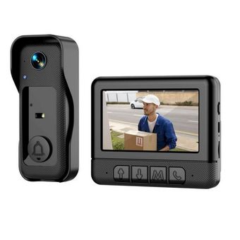 🔔 زنگ درب تصویری هوشمند با نمایشگر 4.3 اینچی اصلی