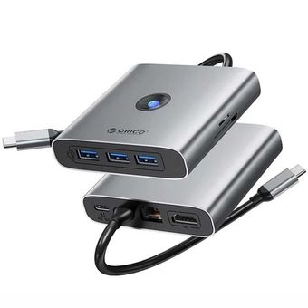 هاب 8 پورت USB-C اوریکو مدل ORICO FAX3-8P