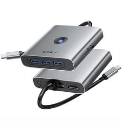 هاب 8 پورت USB-C اوریکو مدل ORICO FAX3-8P
