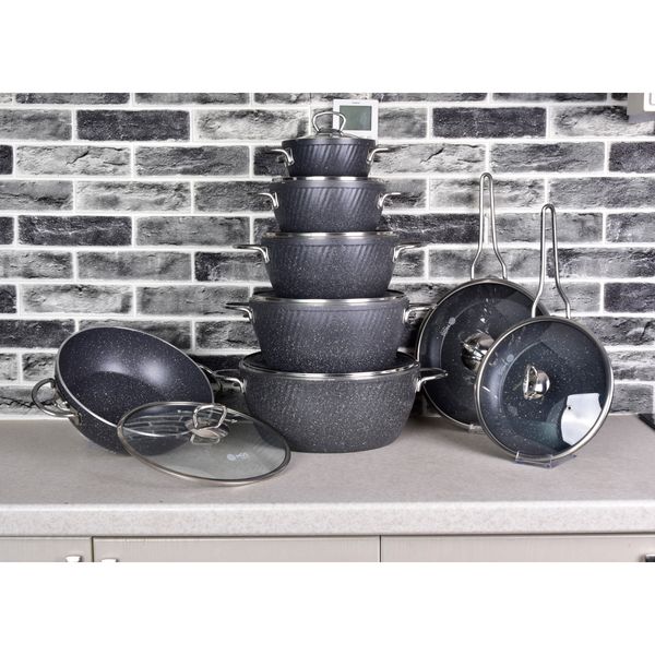 سرویس پخت و پز 16 پارچه ام جی اس طرح فورج کد 800315