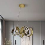 لوستر مدرن مدل گل 5پر 3لاین