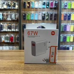 شارژر اصلی شیائومی 67 وات به همراه کابل تایپ سی xiaomi