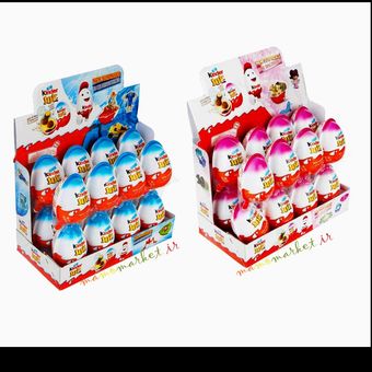 تخم مرغ شانسی کیندر جوی 24 عددی KINDER JOY