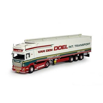 Scania R-serie Topline mit Cargo floor auflieger    68376