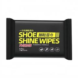 دستمال مرطوب کفش مدل Wipes (بسته 12 عددی) – مراقبتی حرفه‌ای برای افزایش طول عمر و زیبایی کفش