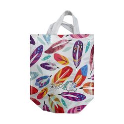 ساک هدیه مدل تیاک طرح برگ فانتزی