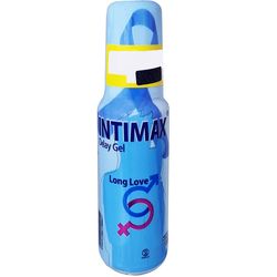 ژل تاخیری اینتیمکس آبی مدل لانگ لاو 75میل