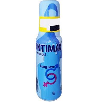 ژل تاخیری اینتیمکس آبی مدل لانگ لاو 75میل