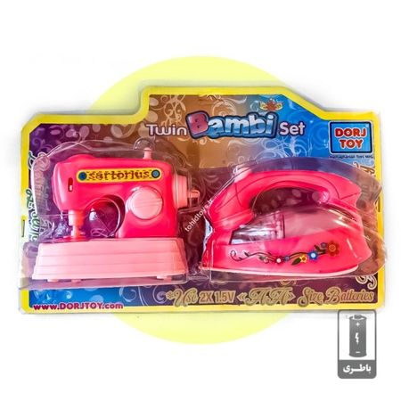 ست اسباب‌بازی خانگی 2 تکه مدل Funny Morning  برند DORJ TOY