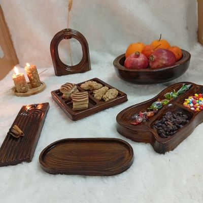 سرویس پذیرایی طرح چوب