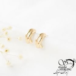 گوشواره ژوپینگ اصل میخی کد 6992