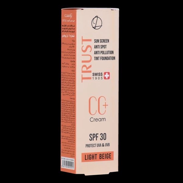 سی سی کرم پلاس تراست شماره 1 (بژ روشن)