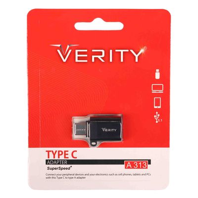 مبدل OTG وریتی USB 3.1 به USB-C مدل A313