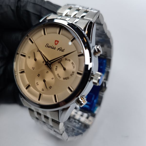 ساعت مچی عقربهای کوارتز مردانه سوئیس آرت مدل ANT004ST0020