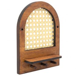 جاکلیدی دیواری طرح حصیری مدل 442