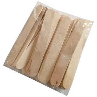 چوب بستنی مدل پهن بسته 50 عددی