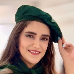 کلاه بره فرانسوی زنانه چهار فصل با رویه توری