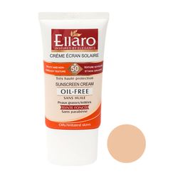 کرم ضد آفتاب الارو SPF50 فاقد چربی رنگ طبیعی حجم 40 میلی لیتر