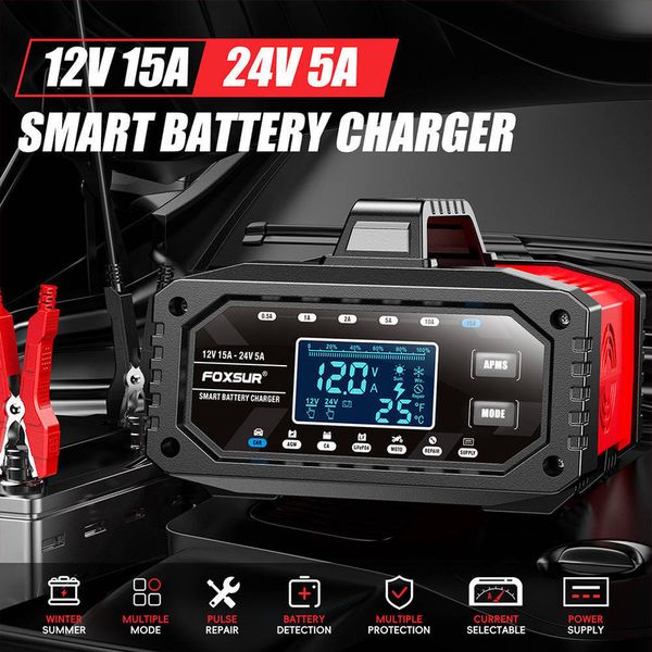 شارژر باتری خودرو فاکسسور مدل