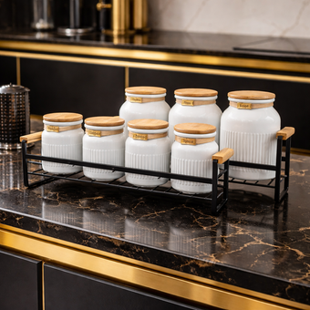 پاسماوری استند فلزی آیسل سفید