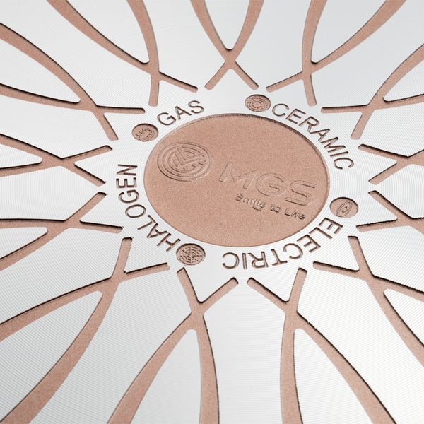 تابه ام جی اس طرح دو دسته کد 800207 سایز 28