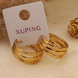گوشواره زنانه ژوپینگ مدل حلقه ای کد XP 02
