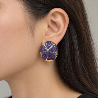 گوشواره کوکی گل 17-218