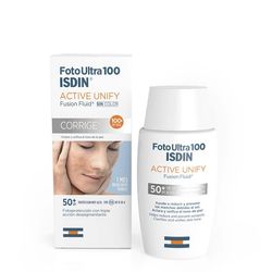 ضد افتاب اکتیو یونیفای  FotoUltra100 ISDIN ACTIVE UNIFY spf50