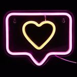 ریسه  نئون طرح قلب کد H34