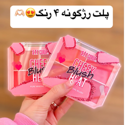 پلت رژگونه 4 رنگ🥹💓