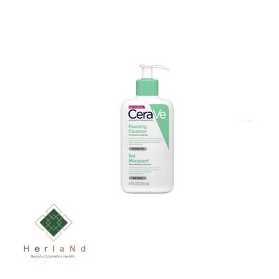 فوم شستشو صورت سراوی مدل for normal to oily skin
