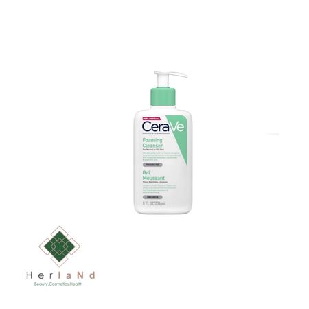 فوم شستشو صورت سراوی مدل for normal to oily skin
