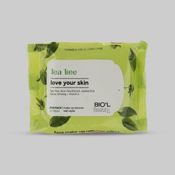 دستمال مرطوب بیول مدل Tea Tree بسته 20 عددی