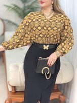 شومیز حلقه ای پوست ماری 2898